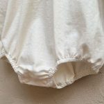 【73-90cm】ロンパース ベビー レース 切替 - 画像 (7)