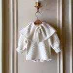 【66-90cm】ロンパース ベビー 透かし編み かわいい - 画像 (5)