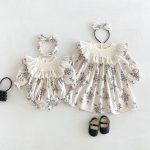 【66-140cm】ロンパースorワンピース 女の子 姉妹服 可愛い - 画像 (3)