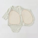 【59-90cm】ロンパース2点セット ベビー 無地＆ボーダー - 画像 (11)