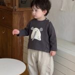 【73-100cm】セットアップ 男の子 かわいい ぞう - 画像 (3)