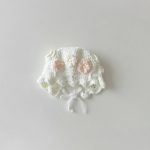 【GOODS】帽子 透かし編み 花柄 ニット - 画像 (6)