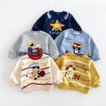 【80-130cm】トレーナー 男の子 タオル 刺繍 フリース - 画像 (3)