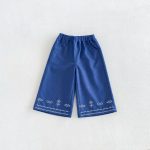 【80-130cm】カーディガンorパンツ 女の子 刺繍 ニット - 画像 (4)