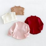 【80-130cm】トップス 女の子 無地 ニット - 画像 (10)