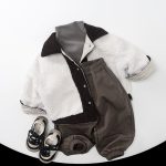 【80-130cm】アウター キッズ リバーシブル 暖かい - 画像 (7)