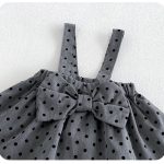【66-90cm】セットアップ ベビー ドット リボン かわいい - 画像 (8)