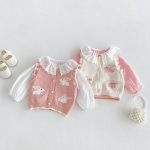 【80-110cm】ベスト 女の子 キュート ウサギ - 画像 (2)