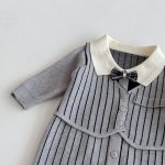 【66-90cm】カバーオール ベビー 紳士風 ニット - 画像 (9)