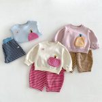 【80-130cm】トレーナーorパンツ 女の子 ワッペン スウェット - 画像 (4)