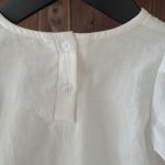 【73-100cm】シャツorワンピース 女の子 ヘップバーン風 無地 - 画像 (12)