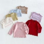 【80-130cm】トップス 女の子 無地 フリル - 画像 (15)