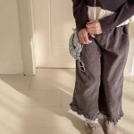 【73-120cm】パンツ 女の子  ゆったり シルエット - 画像 (6)