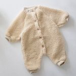 【66-100cm】オールインワン ベビー シンプル系 厚手 - 画像 (3)