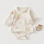【59-80cm】ロンパース ベビー 柔らか クマ - 画像 (2)