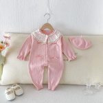 【66-90cm】オールインワン ベビー 蝶結び プリンセス - 画像 (4)