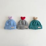 【GOODS】帽子 暖かい ハート ニット - 画像 (17)