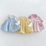 【80-130cm】ワンピース 女の子 ふわふわ 暖かい - 画像 (9)