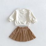 【73-110cm】トップス＆スカート 女の子 花刺繡 おしゃれ　 - 画像 (10)