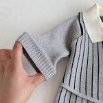 【66-90cm】カバーオール ベビー 紳士風 ニット - 画像 (10)
