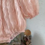 【73-90cm】ロンパース ラウンドネック リボン - 画像 (8)