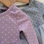 【73-90cm】ロンパース ベビー ドット チュール - 画像 (9)