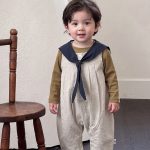 【73-100cm】サロペット＆トップス ベビー ケープ カジュアル - 画像 (6)