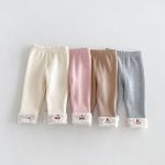 【80-130cm】レギンス 女の子 オルレフリース 折り返し - 画像 (10)