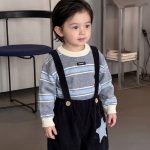 【73-110cm】トレーナーorサロペット 男の子 星柄 ボーダー - 画像 (9)