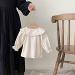 【66-90cm】サロペットロンパース&シャツセット ベビー ファッション - 画像 (12)