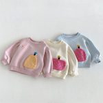 【80-130cm】トレーナーorパンツ 女の子 ワッペン スウェット - 画像 (7)