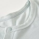 【66-90cm】カバーオール ベビー ジャカード 斜めボタン - 画像 (6)