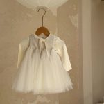 【73-100cm】長袖トップス ワンピース 女の子 ふんわり チュール - 画像 (9)