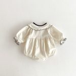 【66-90cm】ロンパース ベビー レトロ 刺繡 可愛い - 画像 (6)