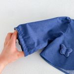 【80-130cm】ジャケットorワンピース 女の子 小花柄 パフスリーブ - 画像 (8)