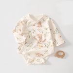 【59-80cm】ロンパース ベビー 可愛い ウサギ プリント - 画像 (7)