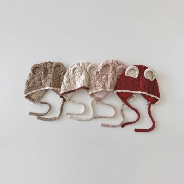 【GOODS】帽子 クマ耳 ニット かわいい