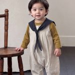 【73-100cm】サロペット＆トップス ベビー ケープ カジュアル - 画像 (7)