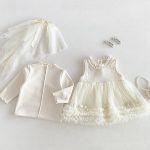 【73-100cm】 ワンピースorトップス ベビー 裏起毛 チュール - 画像 (7)