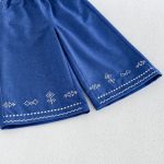 【80-130cm】カーディガンorパンツ 女の子 刺繍 ニット - 画像 (9)