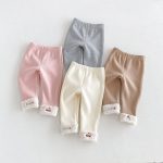【80-130cm】レギンス 女の子 オルレフリース 折り返し - 画像 (11)
