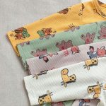 【66-100cm】カバーオール ベビー 可愛い プリント - 画像 (11)