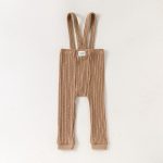 【73-100cm】サロペット ベビー 無地 暖かい - 画像 (3)