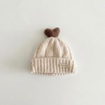 【GOODS】帽子 暖かい ハート ニット - 画像 (8)