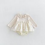 【66-90cm】ロンパース ベビー フラワー ローズ - 画像 (4)