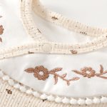 【66-90cm】カバーオール ベビー 刺繍 切替 サイドオープン - 画像 (7)