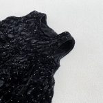【80-130cm】ワンピースorニット 女の子 ドット 裏起毛 フリル襟 - 画像 (11)