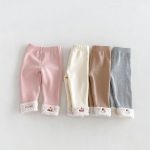 【80-130cm】レギンス 女の子 オルレフリース 折り返し - 画像 (12)