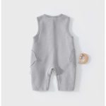 【73-100cm】カバーオール ベビー カートゥーン ポケット ワッフル - 画像 (8)