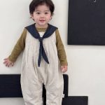 【73-100cm】サロペット＆トップス ベビー ケープ カジュアル - 画像 (8)